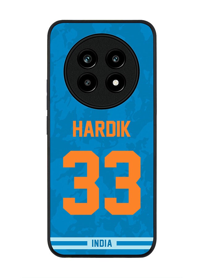 For Realme 13 Pro / 13 Pro+ Case,Slim fit Camera Protection, Shockproof Thin Phone cover  - India Hardik Pandya, Jersey No 33